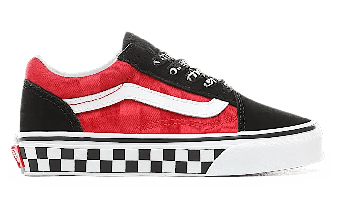 VANS Kids Logo Pop Old Skool Schoenen (Rood)