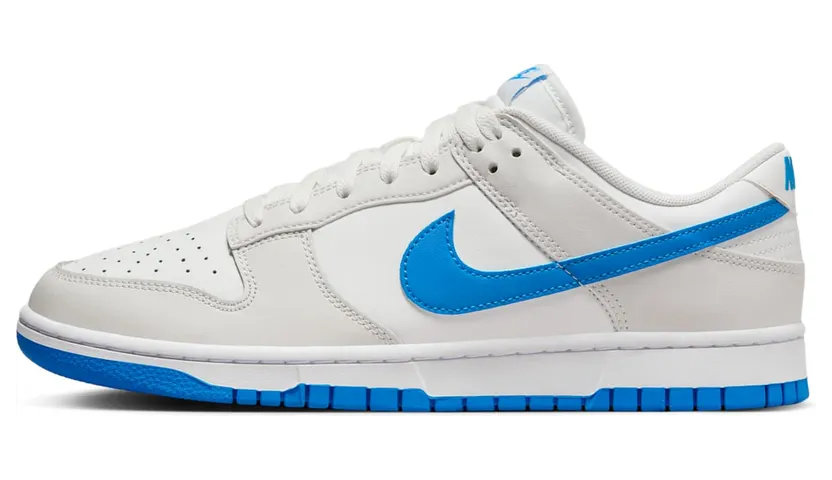 Nike Dunk Low Retro “Summit White / Platinum Tint / White / Photo Blue” (DV0831-108)