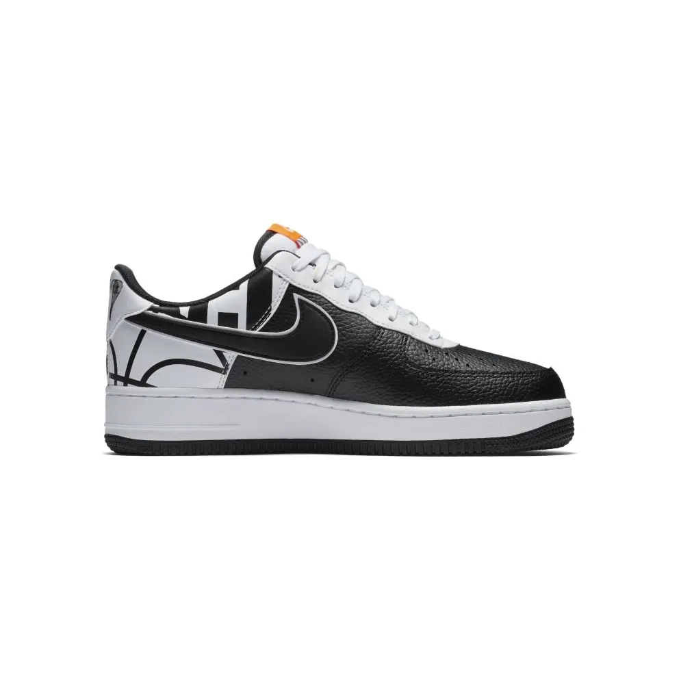 Nike Air Force 1 07 LV8 Black Black-White Black/Black-White (823511-011)