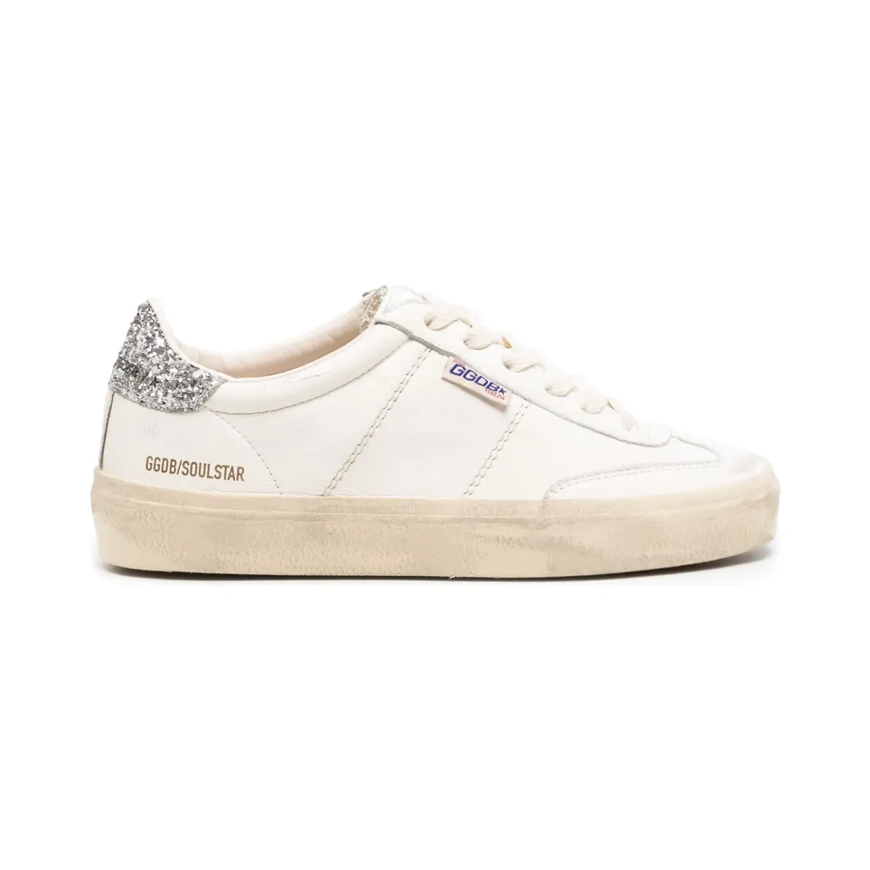 Golden Goose Soul Star leren “White” (GWF00464F005053)