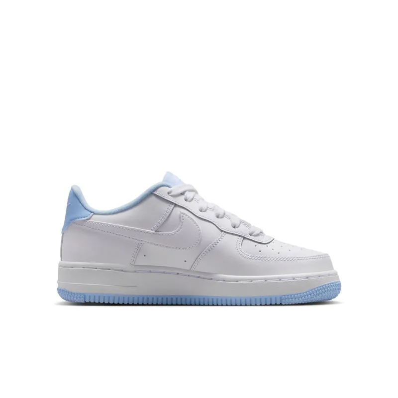 Nike Air Force 1 Low White Hydrogen Blue (GS) White/Hydrogen Blue (CD6915-103)