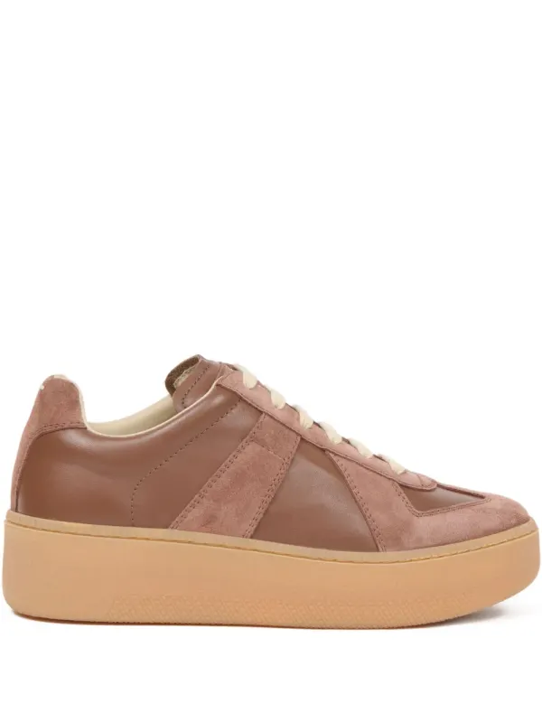 Maison Margiela Replica sneakers with sleehak – Brown (S58WS0282P1895)