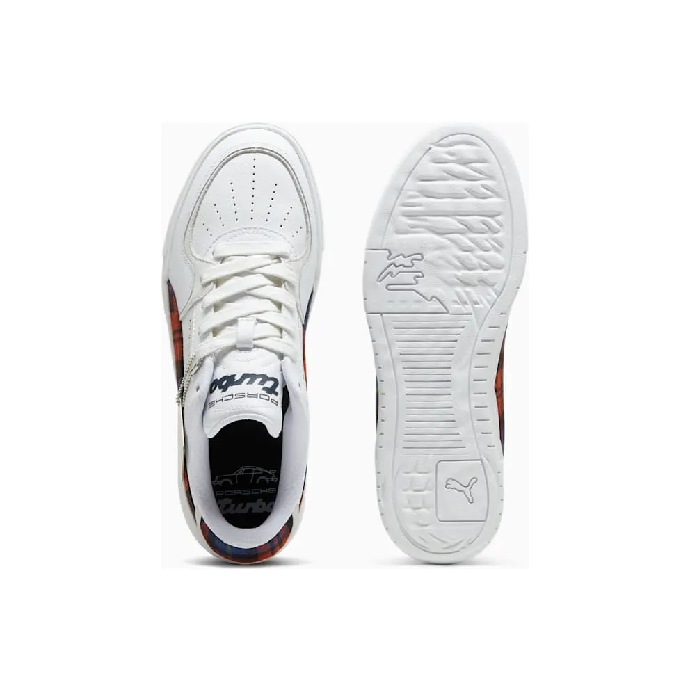 Puma CA Pro Porsche Legacy Tartan Formstrip White Redmazing (308418-01)