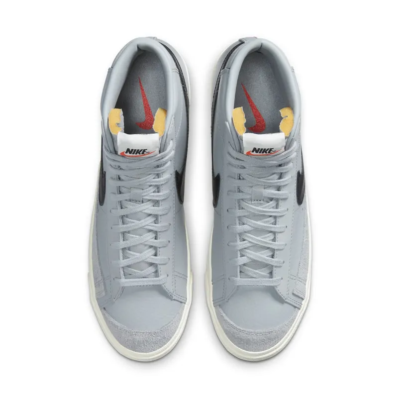 Nike Blazer Mid 77 Vintage Light Smoke Grey Black (BQ6806-001)