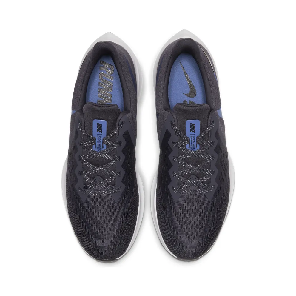 Nike Zoom Winflo 6 ‘Mountain Blue’ “Gridiron / Black / Vast Grey / Mountain Blue” (AQ7497-009)