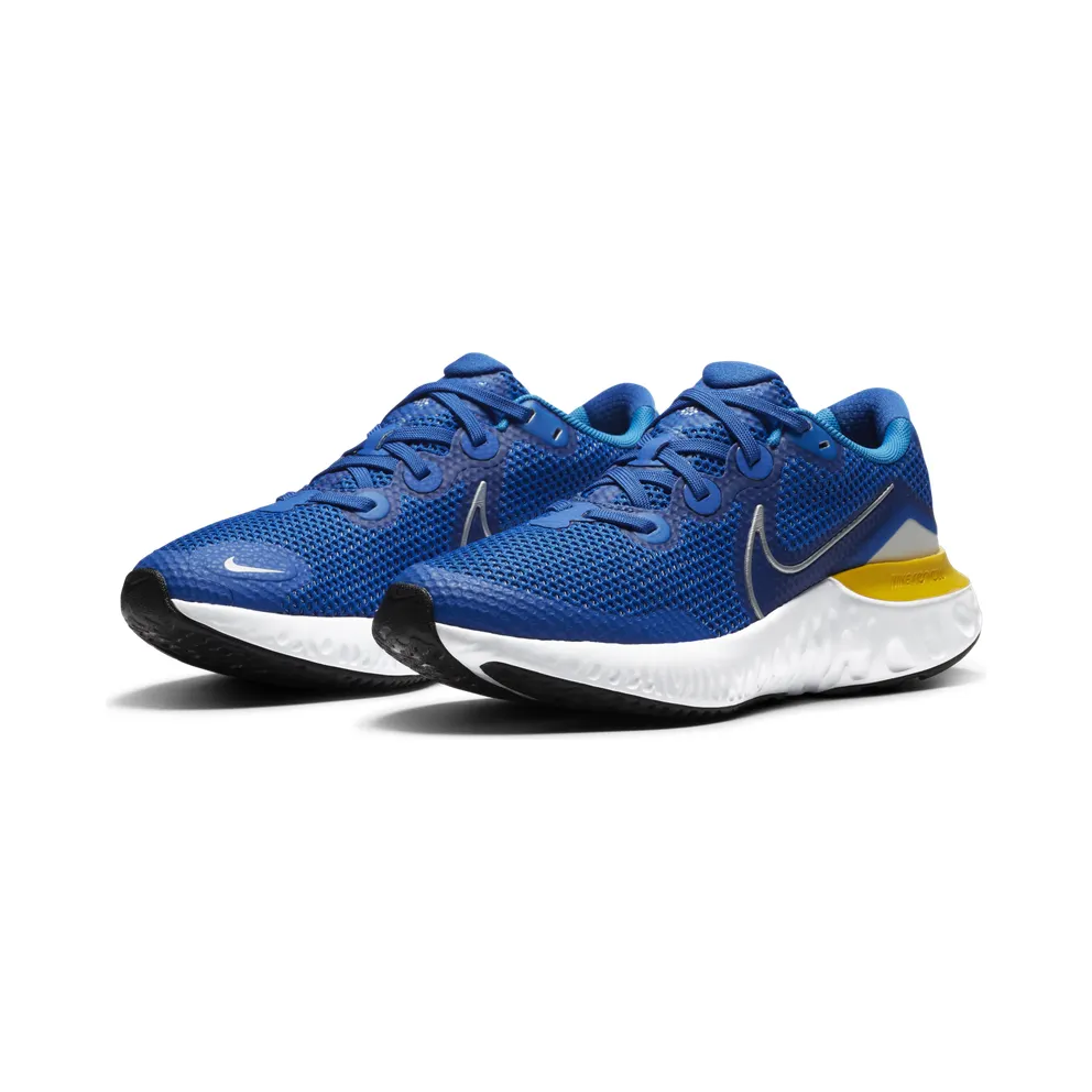 Nike Renew Run “Game Royal / Photo Blue / Black / Metallic Silver” (CT1430-408)