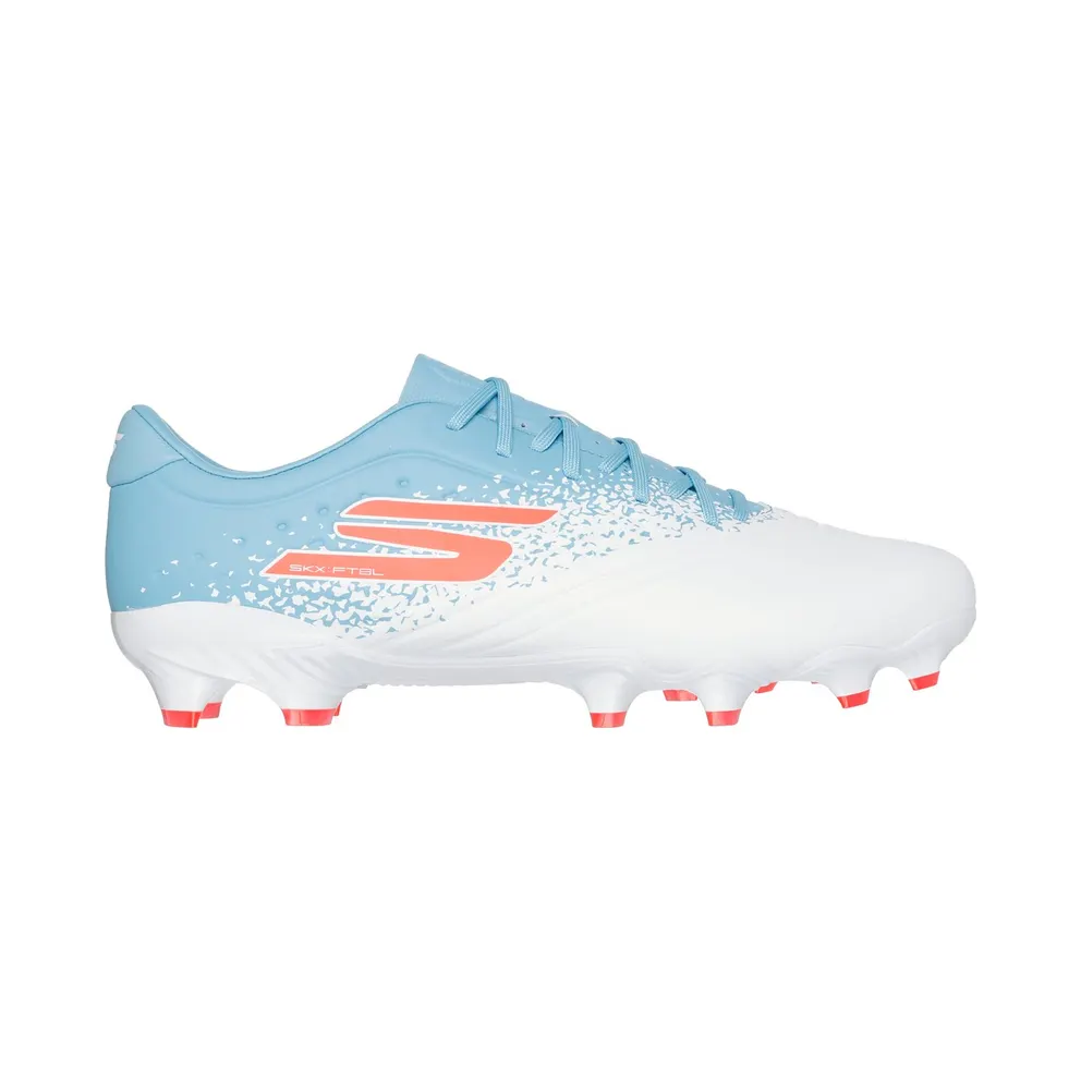 Skechers Razor 1.5 Academy FG Shoes CM White/Turkoois, Size 47.5 (252015-WTQP)