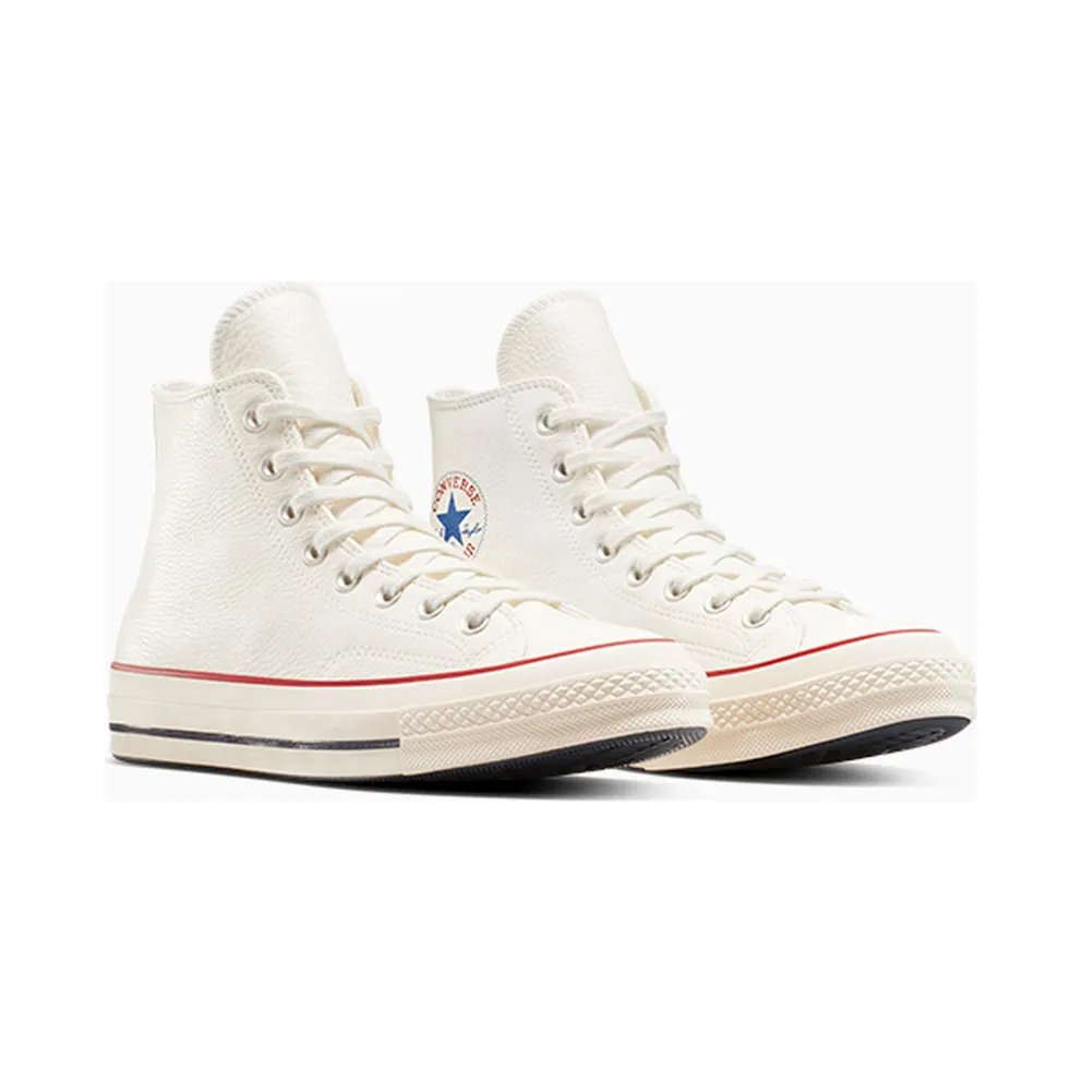 Converse Chuck 70 Leather Egret/Natural Ivory/Blue (A12213C)