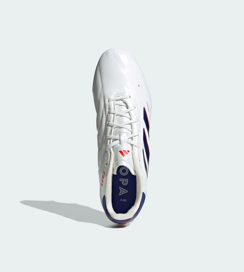 adidas Copa Pure 2 Elite FG Cloud White Lucid Blue Solar Red (IG6402)