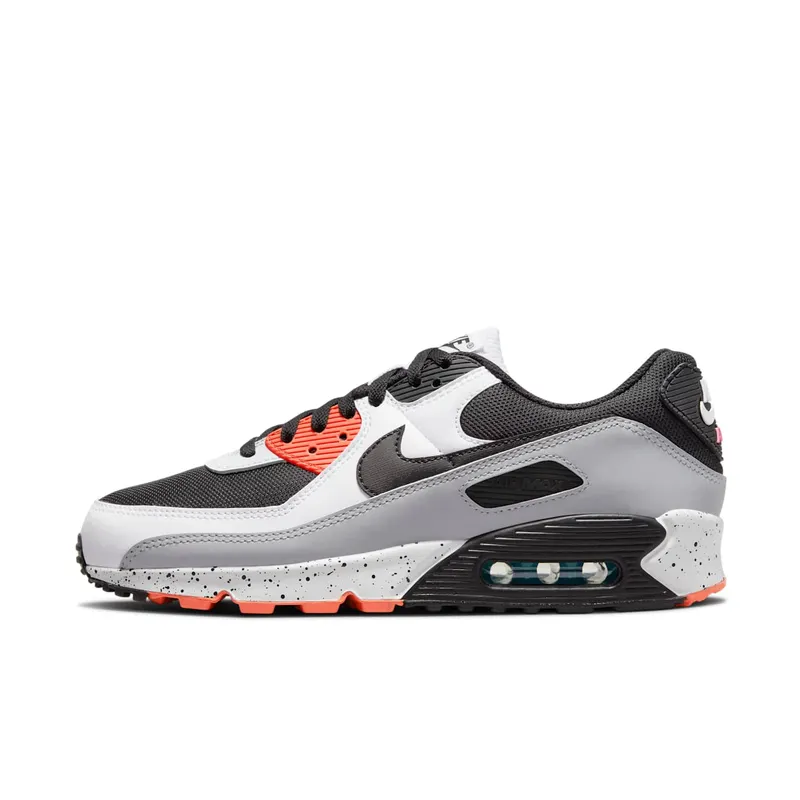 Nike Air Max 90 White Turf Orange (2021) (DC9845-100)