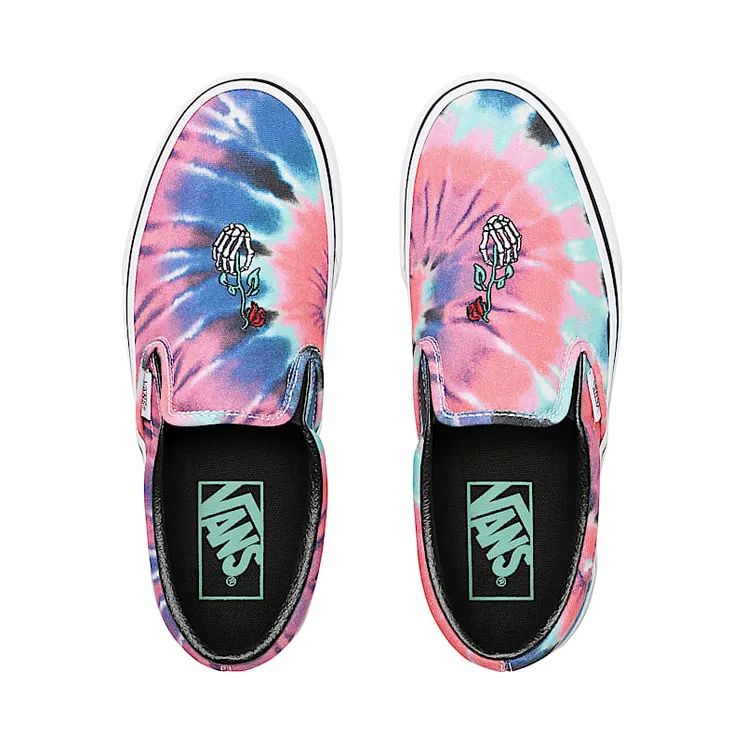VANS Tie Dye Slip-on Schoenen (Multicolour)