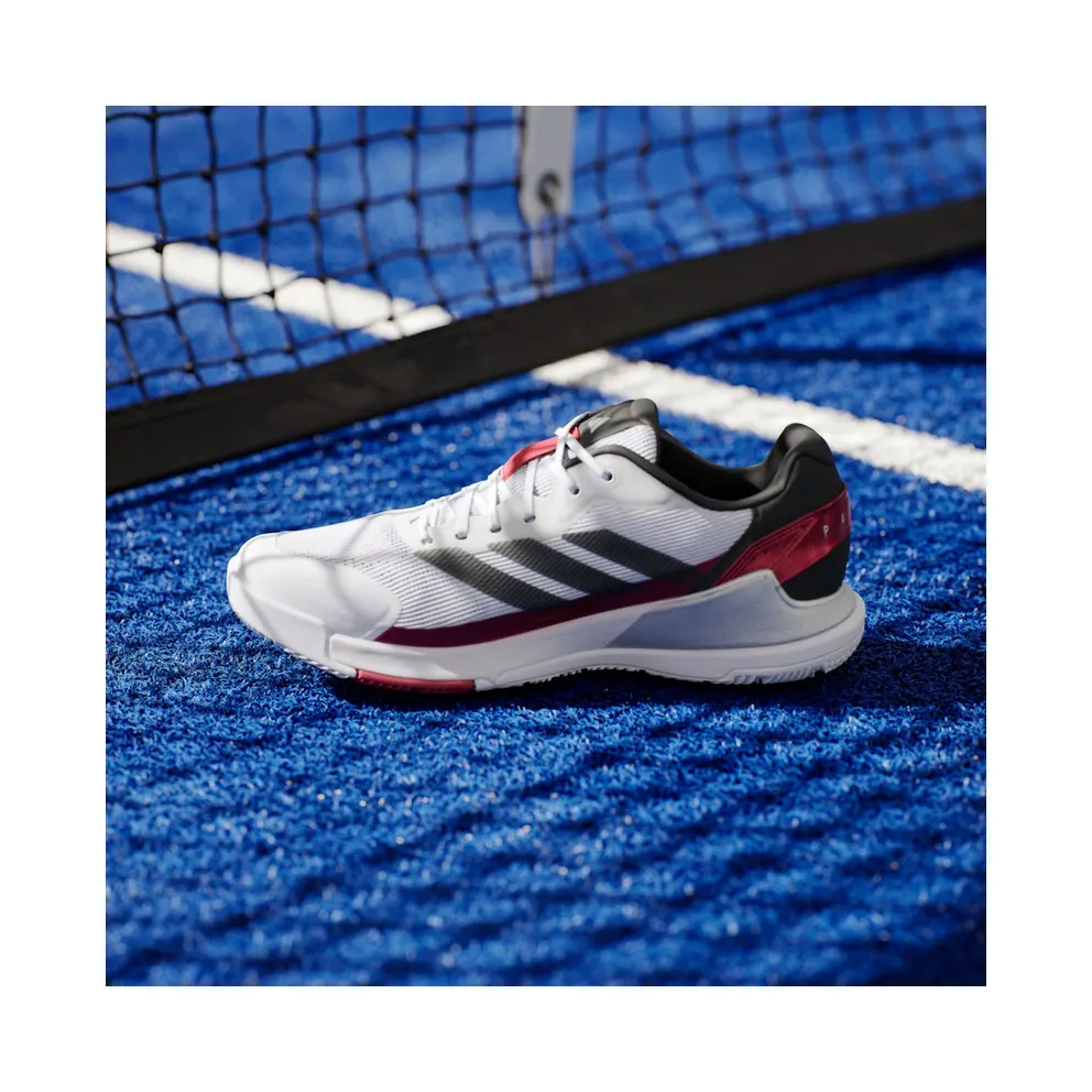 Adidas Crazyquick Padel Cloud White / Core Black / Lucid Red (IE3924)