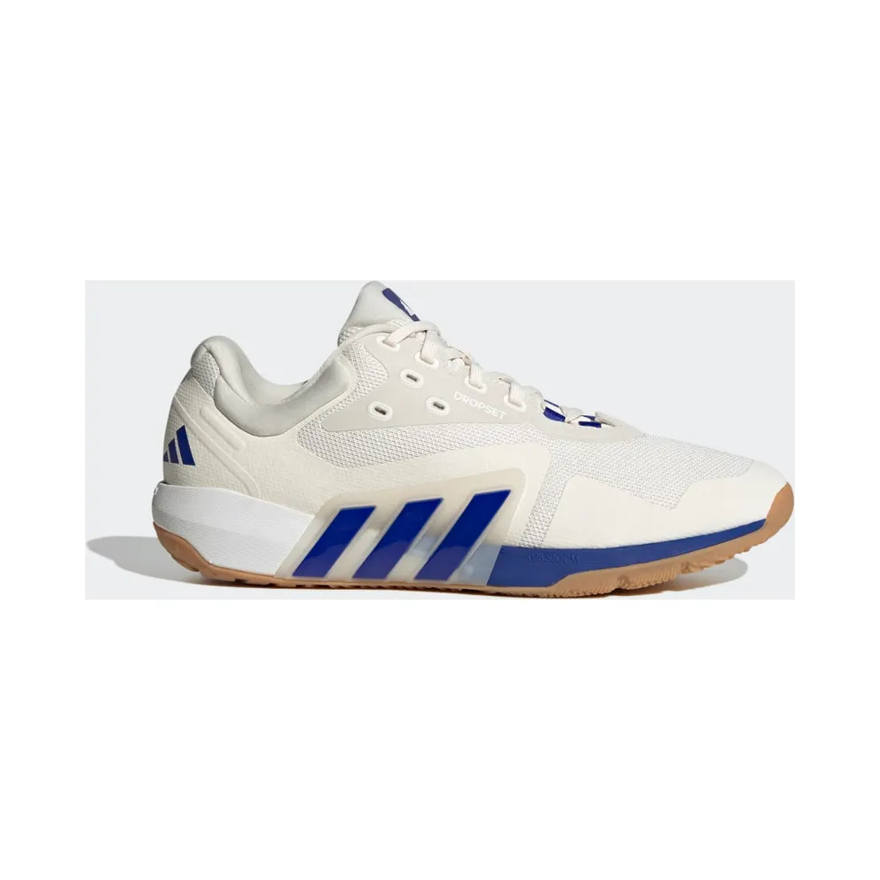 adidas Dropset Trainer Schuh Chalk White / Lucid Blue / Gum (HP7748)