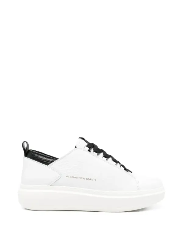 Alexander Smith Wembley leren – White (WEM2366WBK)