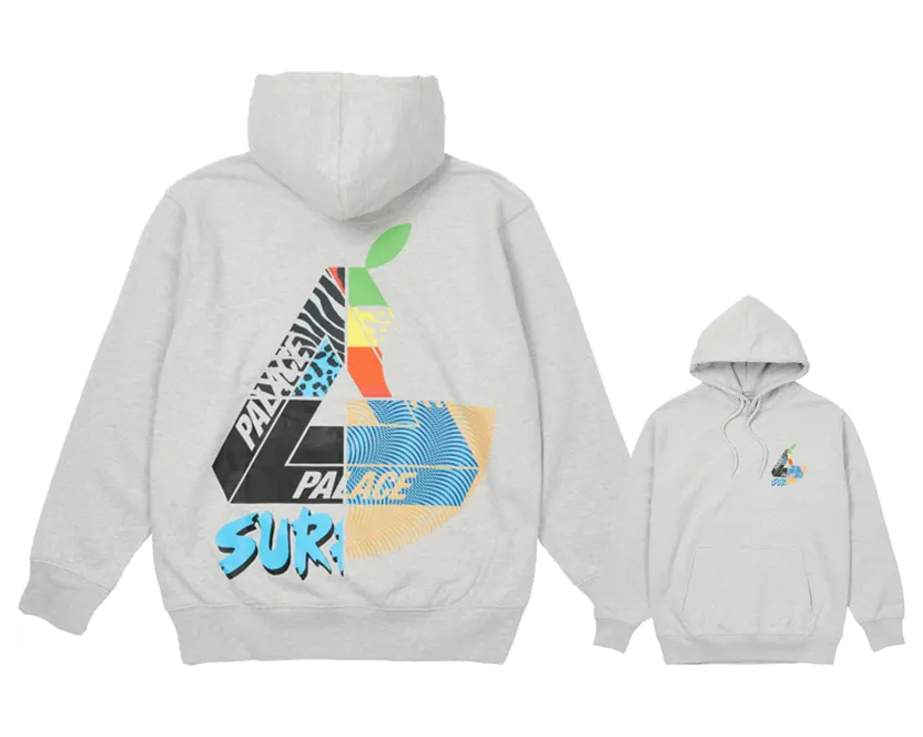Palace Mix Up Hood Grey Marl (SS21) (SS21)