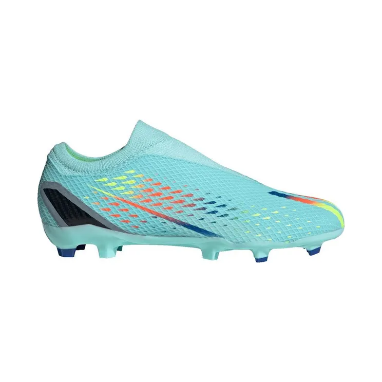 adidas X Speedportal.3 Laceless FG Clear Aqua Power Blue (GW8470)