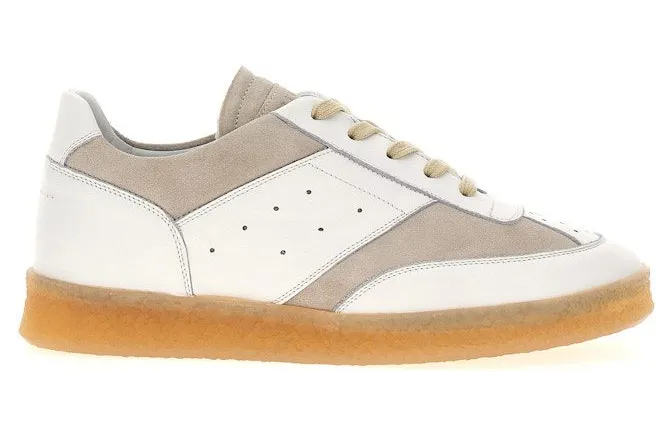 Maison Margiela MM6 White Beige Suede (S59WS0212P0673T1003)