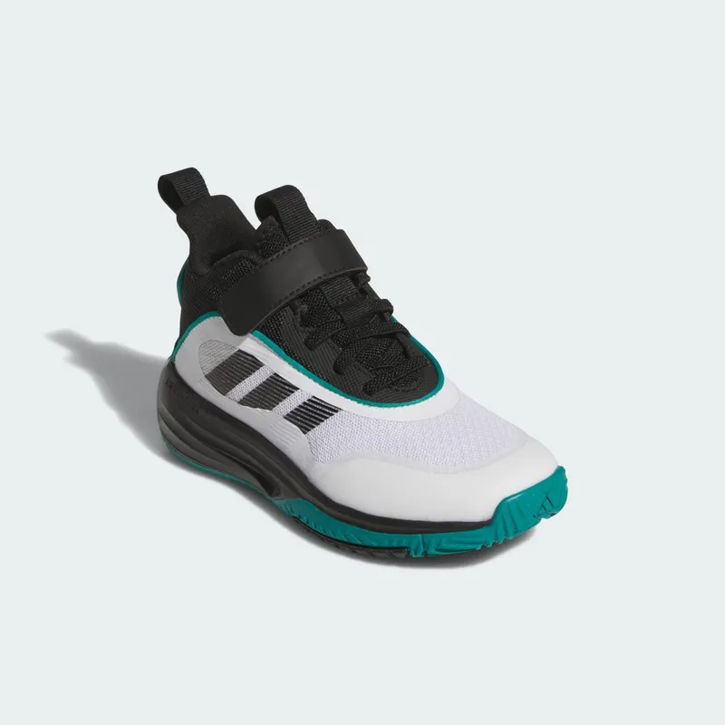 adidas Ownthegame 3.0 Cloud White Core Black Pure Teal (JQ7940)