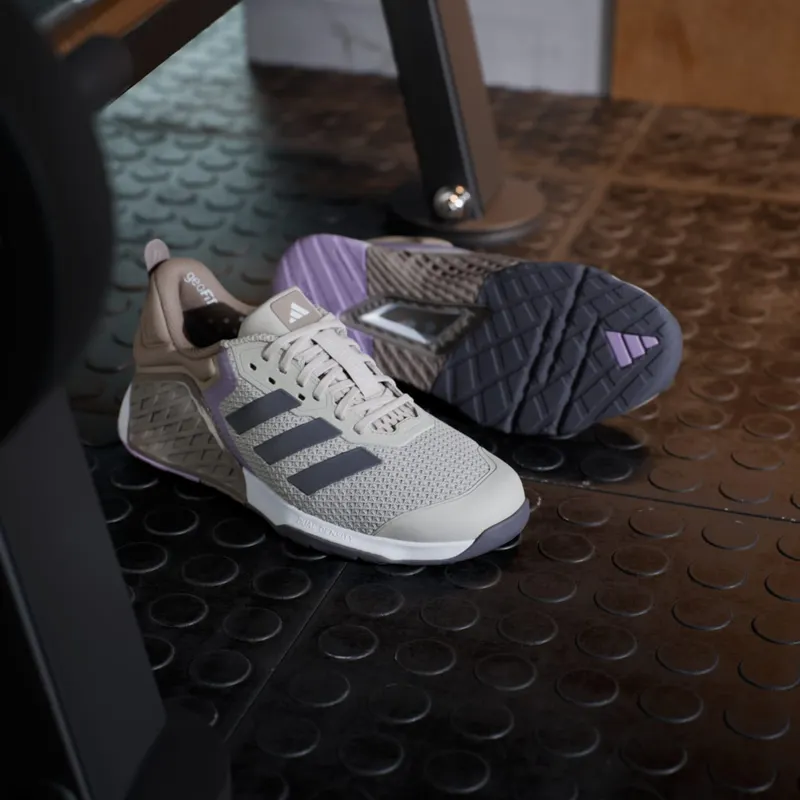 Adidas Dropset 3 Training Beige / Grey Strata / Powder Plum (JR1675)