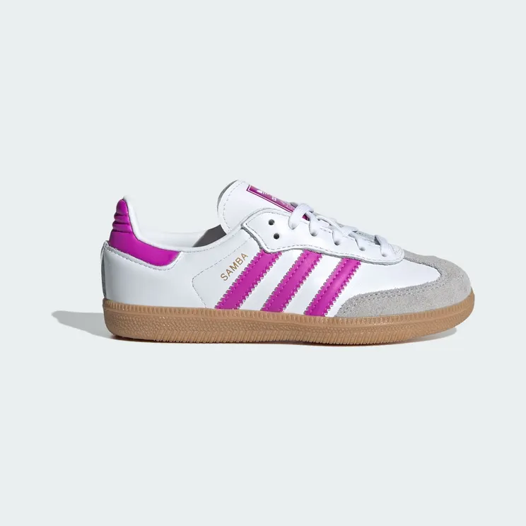 adidas Samba OG Cloud White Purple Burst Gum (IE8848)