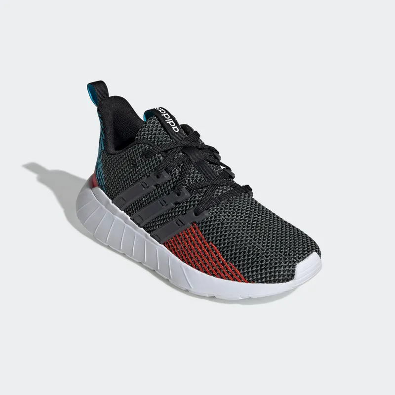 adidas Questar Flow Core Black / Grey Six / Active Red (G26770)