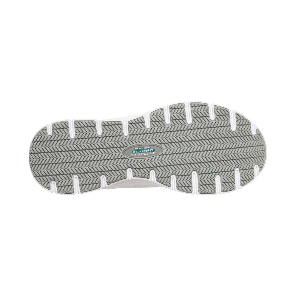 Skechers Work Slip-Resistant Relaxed Fit: Flex Advantage – Bendon Sneaker White