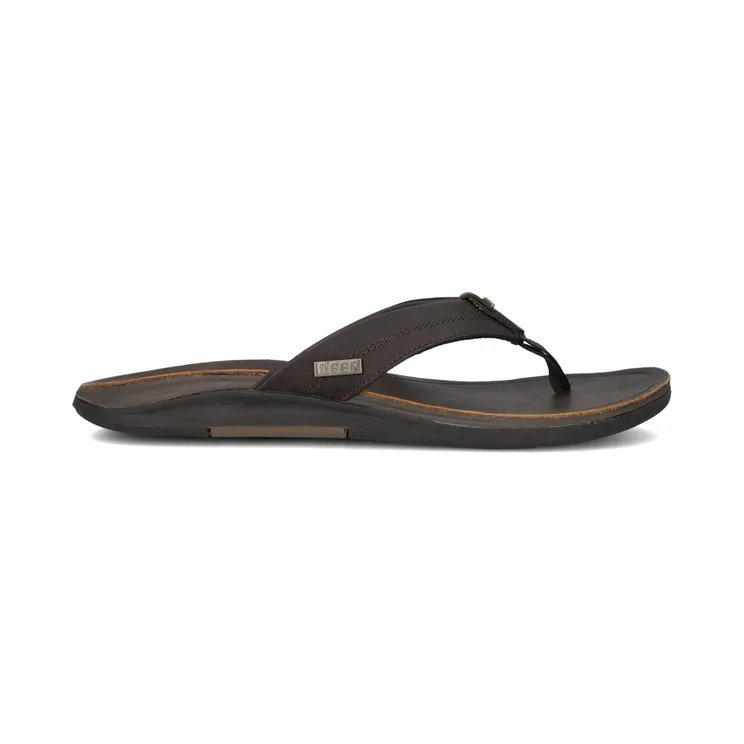 Reef Slippers Leather Offshore CJ8554 Brown (CJ8554)