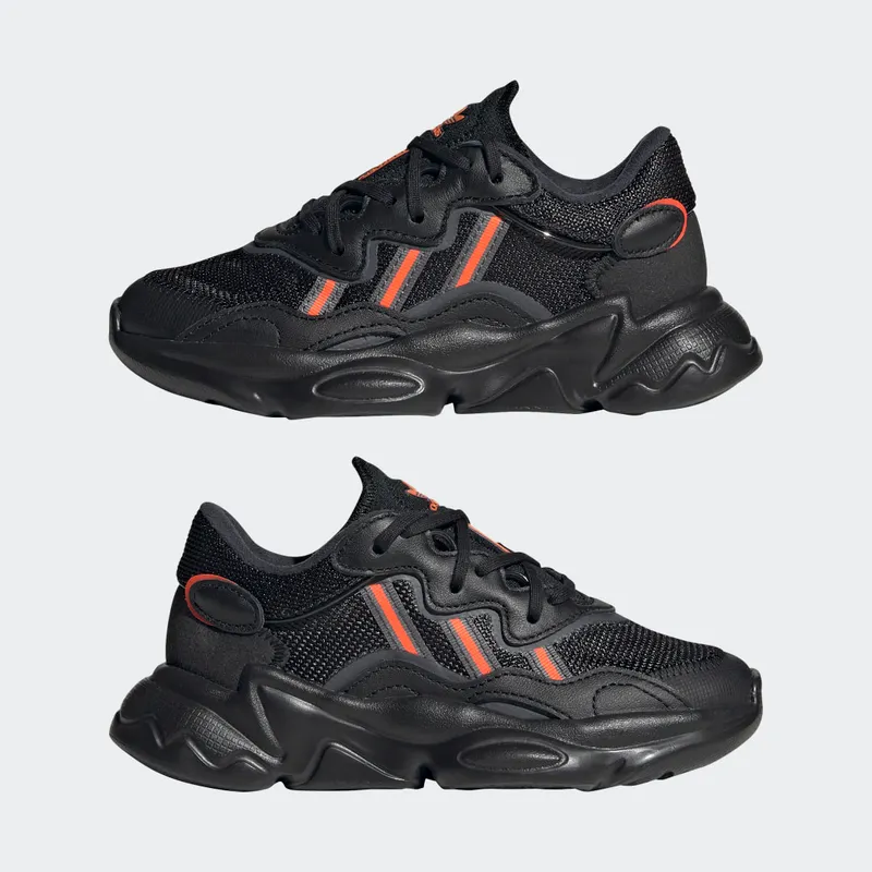 Adidas OZWEEGO Core Black / Solar Red / Grey Six (GW7217)