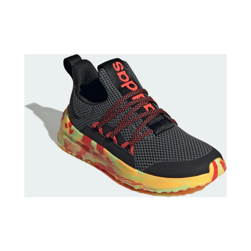 adidas Lite Racer Adapt 5.0 Grey Core Black Bright Red (IE3604)