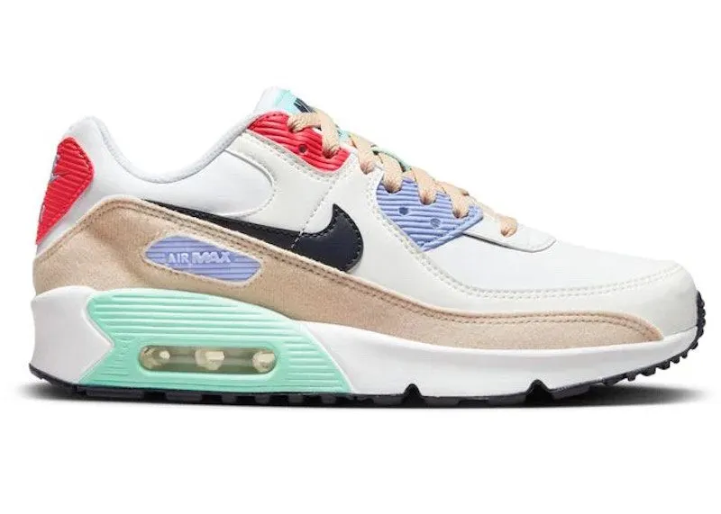 Nike Air Max 90 Leather Patches (DZ2888-100)