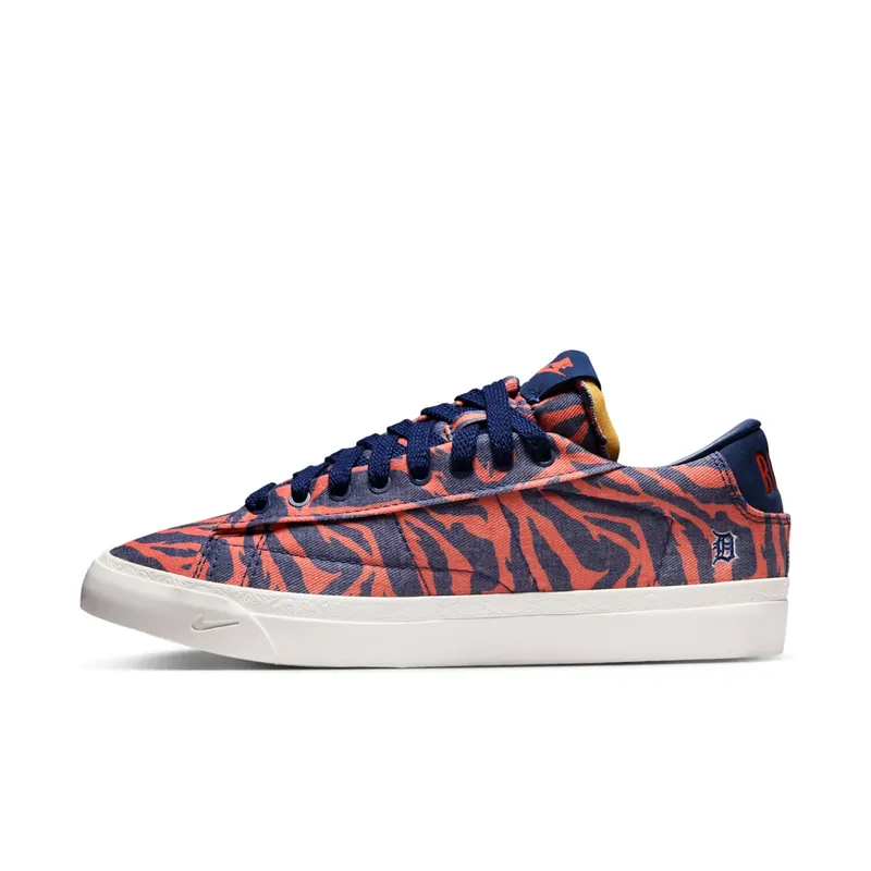 Nike Blazer Low Safety Orange / Phantom / Blue Void (HQ2054-801)