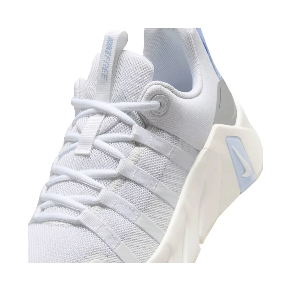 Nike Free White/Hydrogen Blue/Metallic Silver/White (II7406-100)