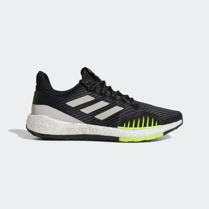 adidas Pulseboost HD Winter Core Black / Grey Two / Solar Yellow (EF8904)
