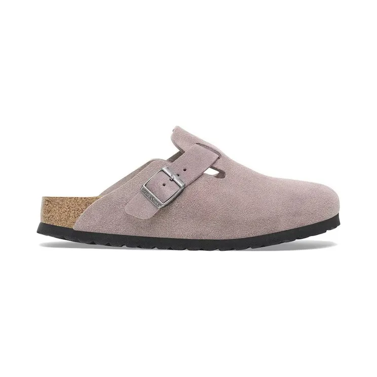 Birkenstock Boston Suede Faded Purple (1028363)