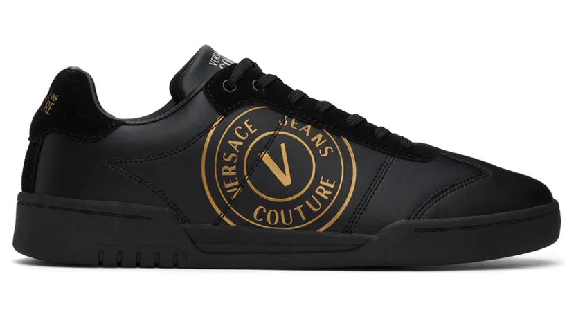 Versace Jeans Couture Black Brooklyn Sneakers (E73YA3SD1 EZP136)
