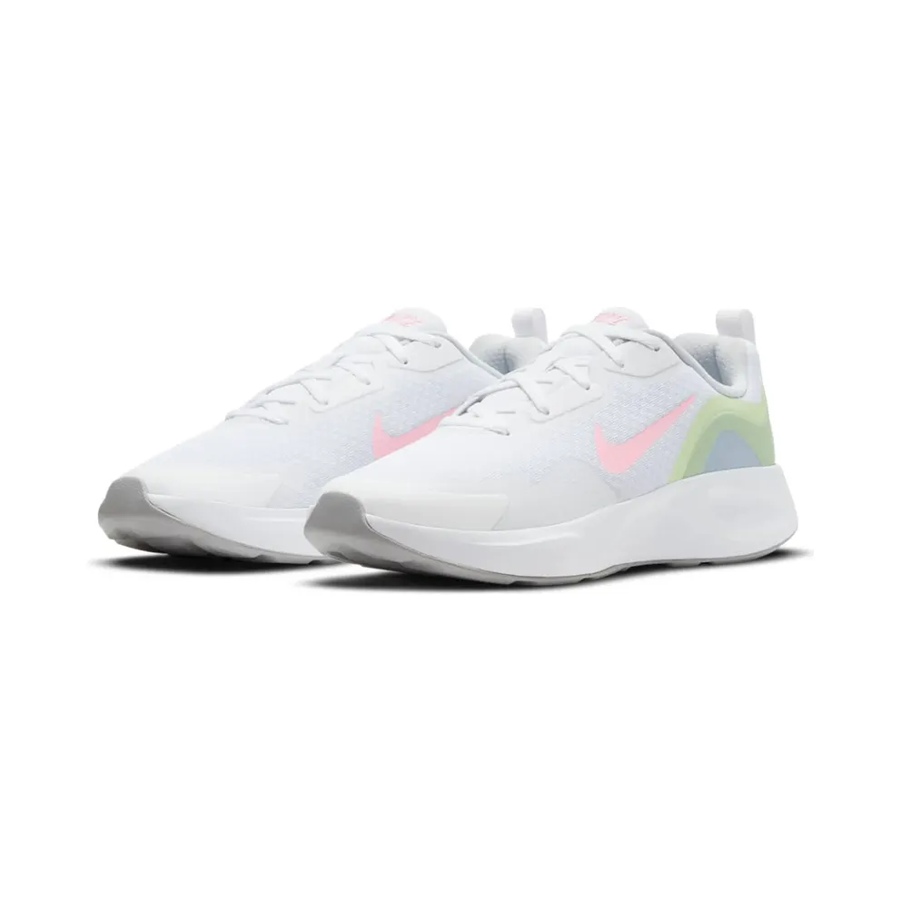 Nike WearAllDay “White / Pure Platinum / Light Liquid Lime / Arctic Punch” (DJ5473-100)
