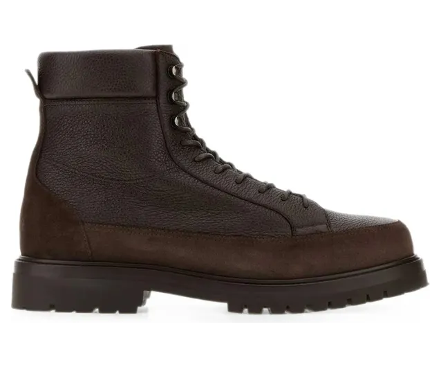 Brunello Cucinelli Panelled Ankle “Brown” (MZUNTSQ677 COL80)