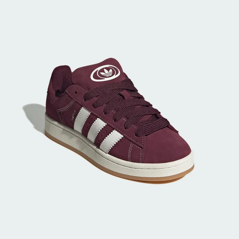 Adidas Campus 00s Maroon / Core White / Maroon (JS2761)