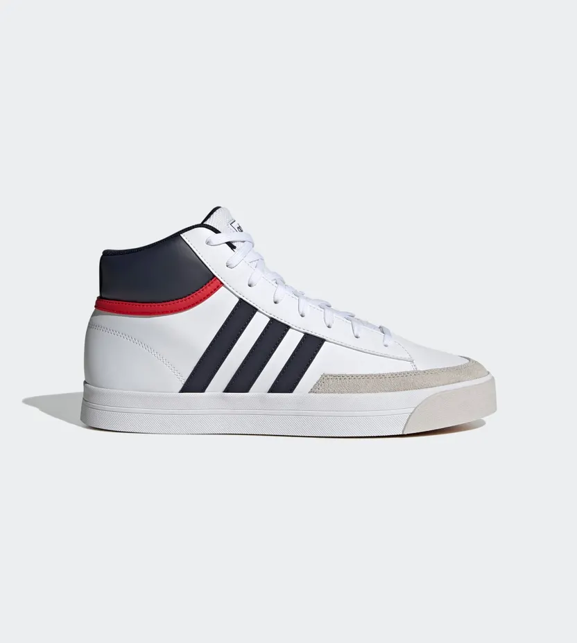 adidas Retrovulc Mid Cloud White / Legend Ink / Scarlet (H02462)