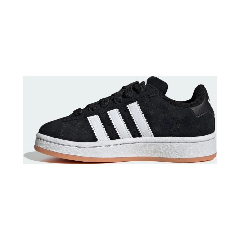 Adidas Campus 00s Comfort Closure with Elastische Veters Kids Core Black / Cloud White / Cloud White (JQ6386)