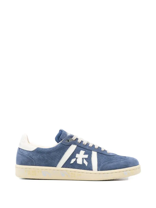 Premiata with geperforeerd logo – Blue (BONNIEVAR8033)