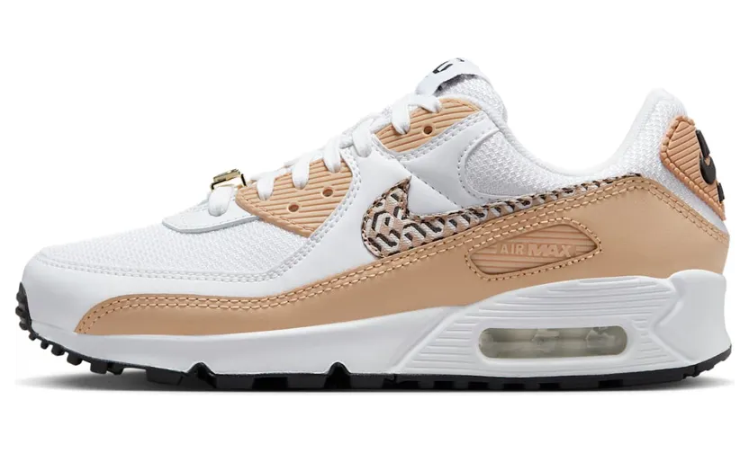 Nike Air Max 90 United in Victory “White / Summit White / Black / Hemp” (FB2617-100)