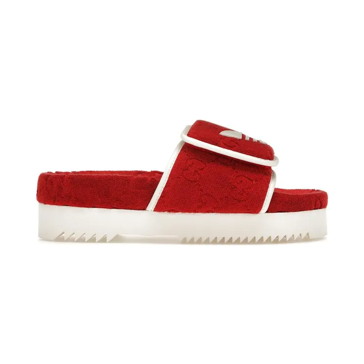 adidas x Gucci Monogram Slide Red (702398 UU010 6560)