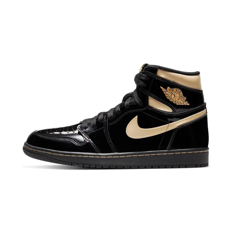Air Jordan 1 Retro High OG ‘Black Metallic Gold’ Black/Metallic Gold (555088-032)