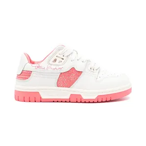 Acne Studios Leren met gebarsten effect “White” (AD0704)