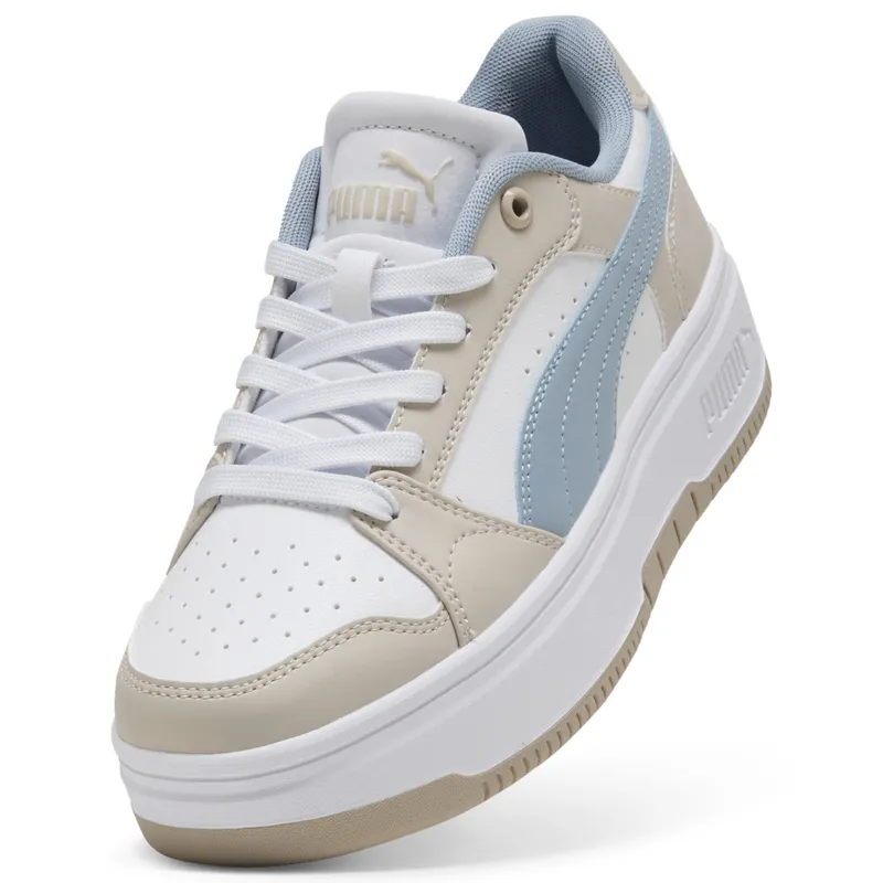 Puma Rebound Femme Low “Silver Fog / Sea Illusion / Puma White” (402592_21)