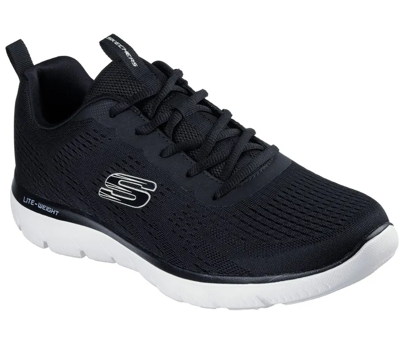 Skechers Summits – Torre Sneaker Black/Natuurlijk