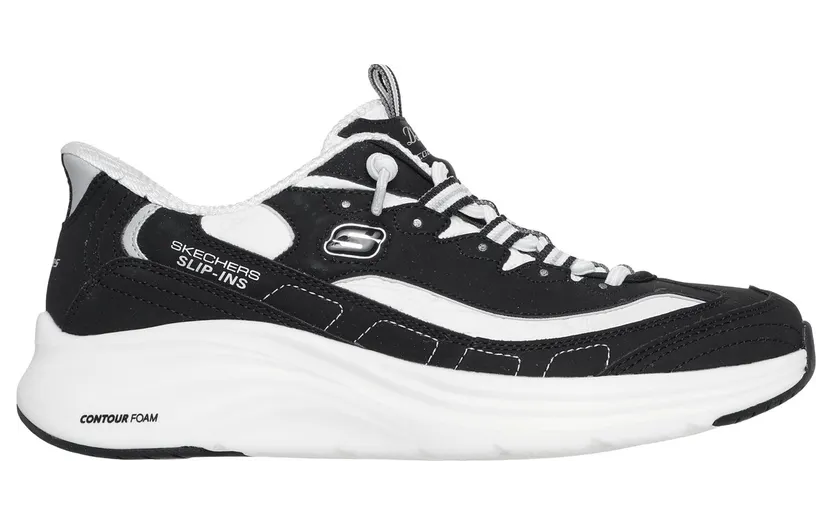 Skechers Contour Foam Cozy Fit Sweet Nostalgia “Black / White” (150412BKW)