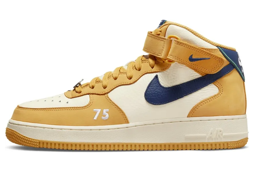 Nike Air Force 1 Mid Paris – “Pollen / Sail / Navy” (DO6729-700)
