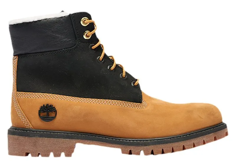 Timberland 6″ Premium Boot Shearling Wheat Black (TB0A2MZY-231)